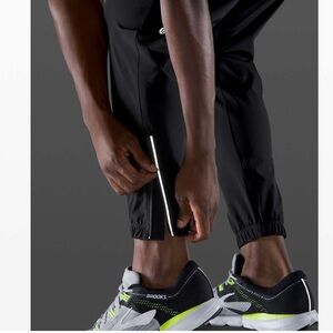 lululemon athletica Reflective Black Joggers 29 inch